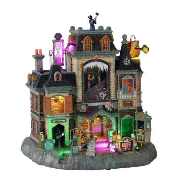 Lemax Spooky Town -The Horrid Haunted Hotel - PRE ORDER