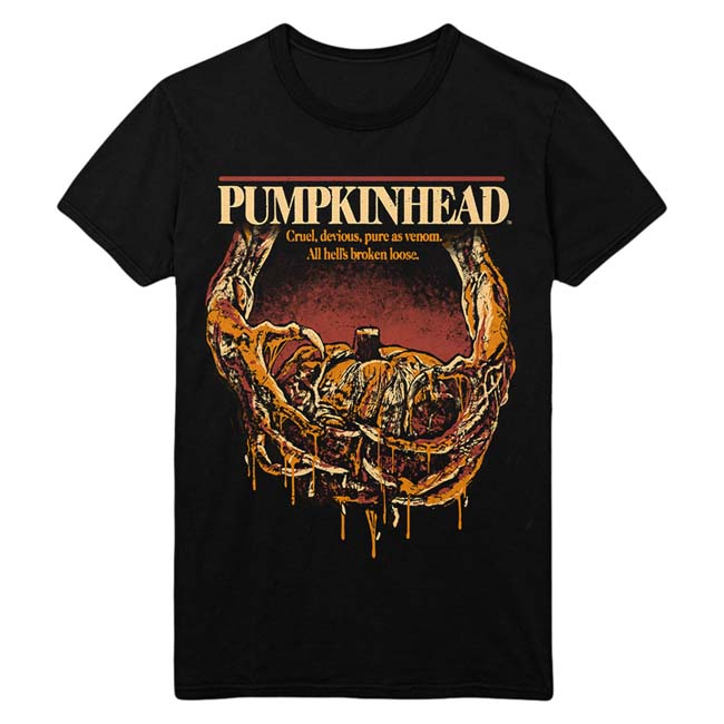 Gutter Garbs Horror T Shirt - Pumpkinhead: Theatrical (Autumn)