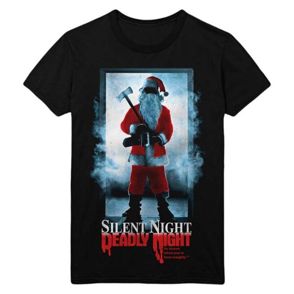 Gutter Garbs Silent Night Deadly Night - Foreign T-Shirt-0
