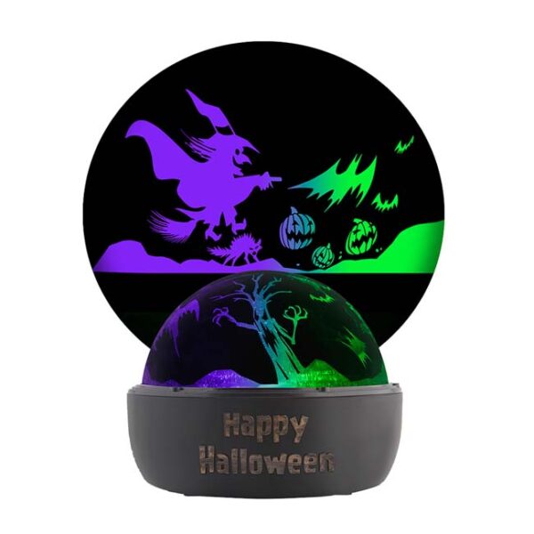 Shadow Box Colour Changing Light - table projector Gemmy