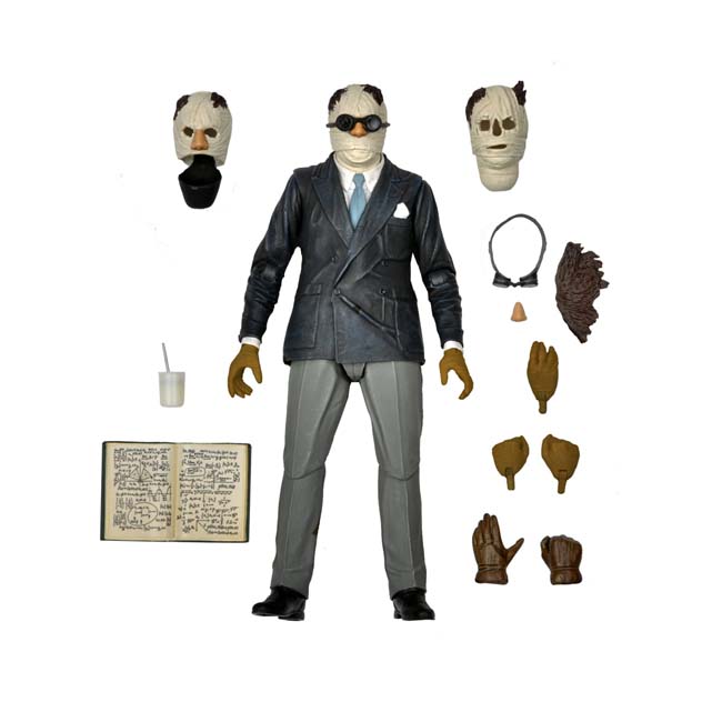 NECA Universal Monsters (Colour) Invisible Man Ultimate 7 Inch Scale Action Figure