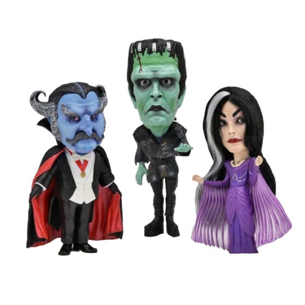 NECA Rob Zombie's The Munsters - Little Big Head 3 Pack