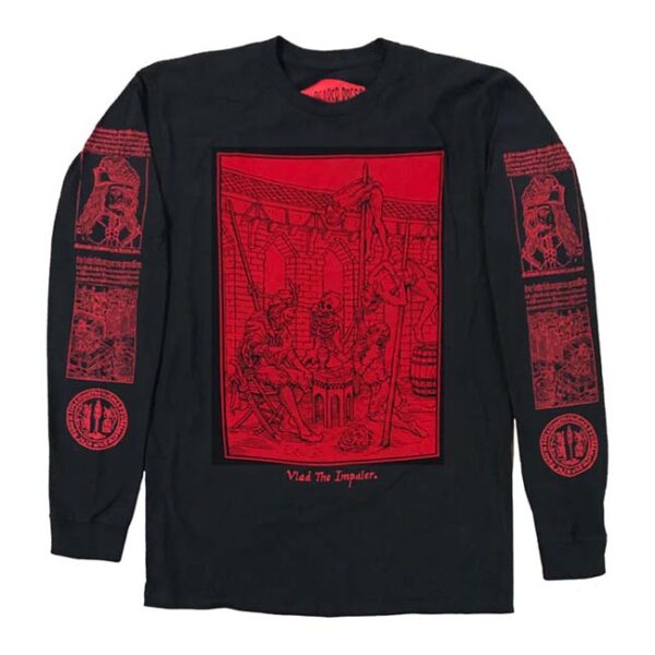 Pallbearer Press Vlad Tepes Long Sleeve Top