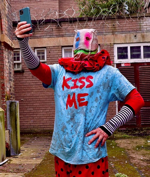 Spiral Clown Costume - KISS ME