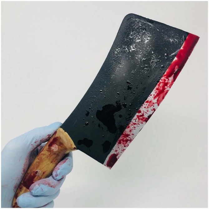 Bloody Meat Cleaver