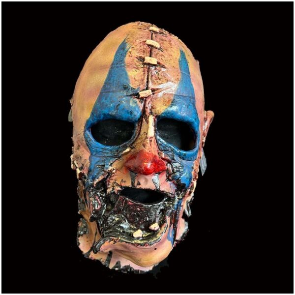 rotten clown halloween face mask