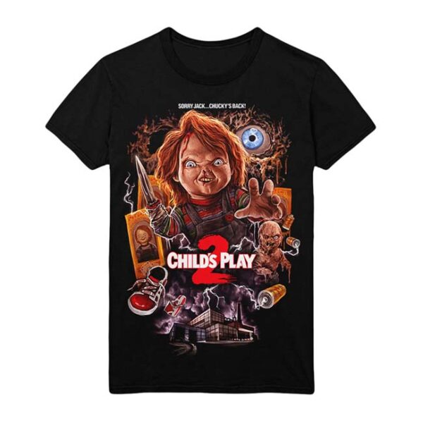 Gutter Garbs Child's Play 2: Chucky's Back T-Shirt