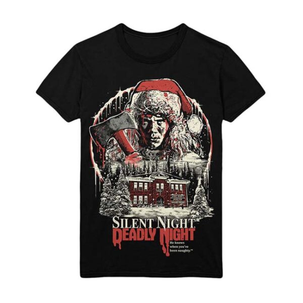 Gutter Garbs Silent Night, Deadly Night: Billy T-Shirt
