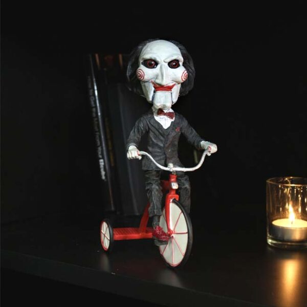 NECA Saw Billy The Puppet On Tricycle Headknocker