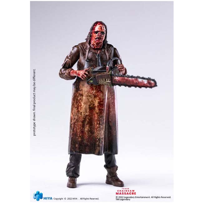 HIYA Texas Chainsaw Massacre (2022) - 1:18 Scale Leatherface Slaughter Version Action Figure