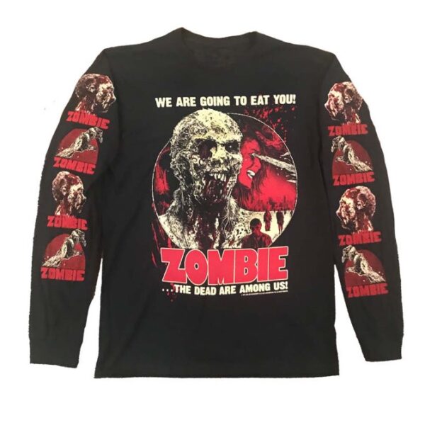 Pallbearer Press Zombie Long Sleeve Shirt