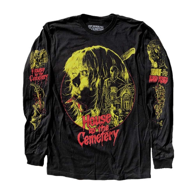 Pallbearer Press - The House by the Cemetery Pyro Long Sleeve Shirt