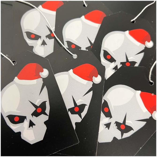 Mad About Horror Christmas Gift Tags