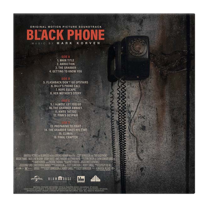 Waxwork Records Black Phone