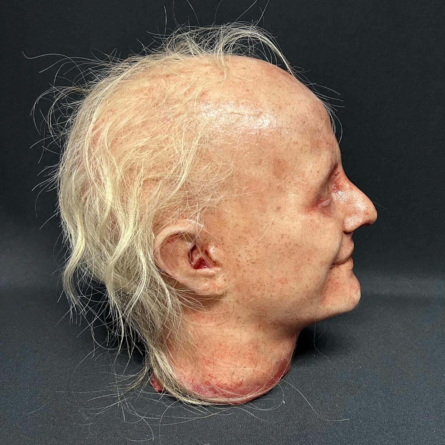 Silicone Severed Female Head - Rachel, Fresh