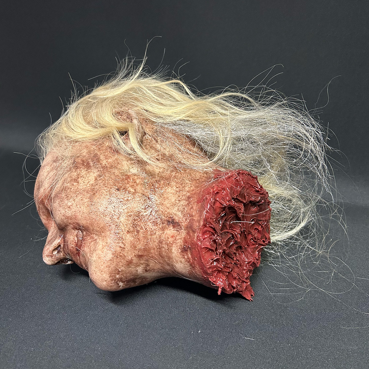 Silicone Severed Female Head - Rachel, Dead a While