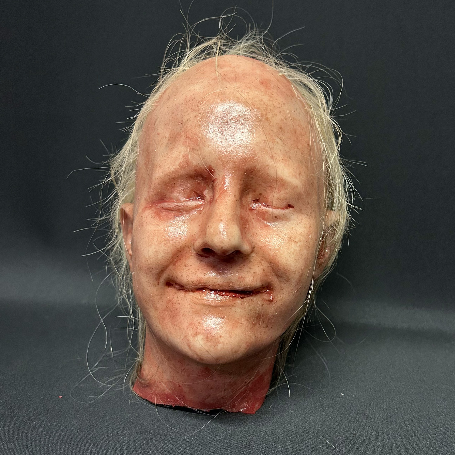 Silicone Severed Female Head - Rachel, Fresh