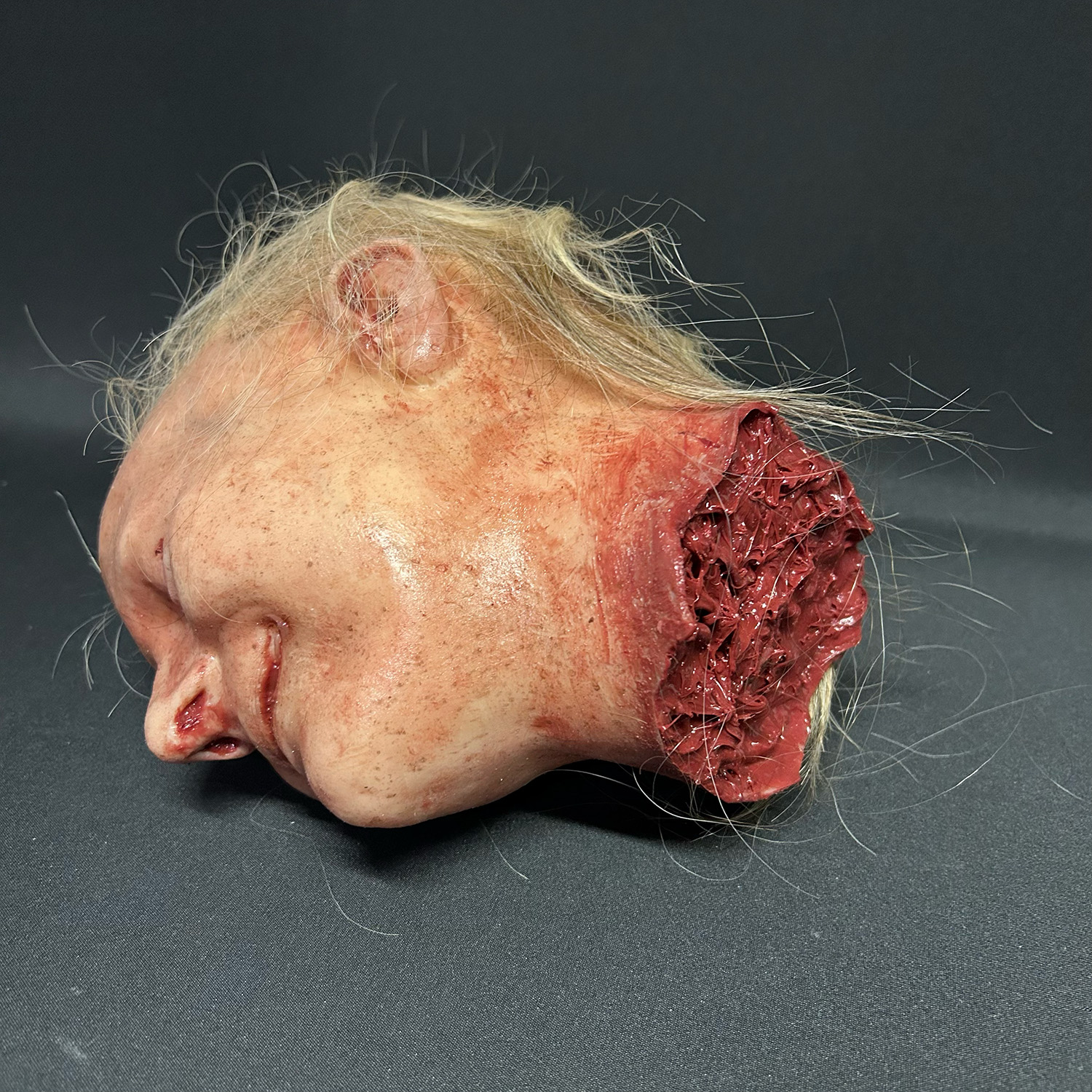 Silicone Severed Female Head - Rachel, Fresh