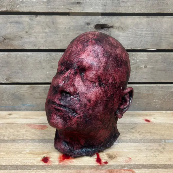 abe burned severed head