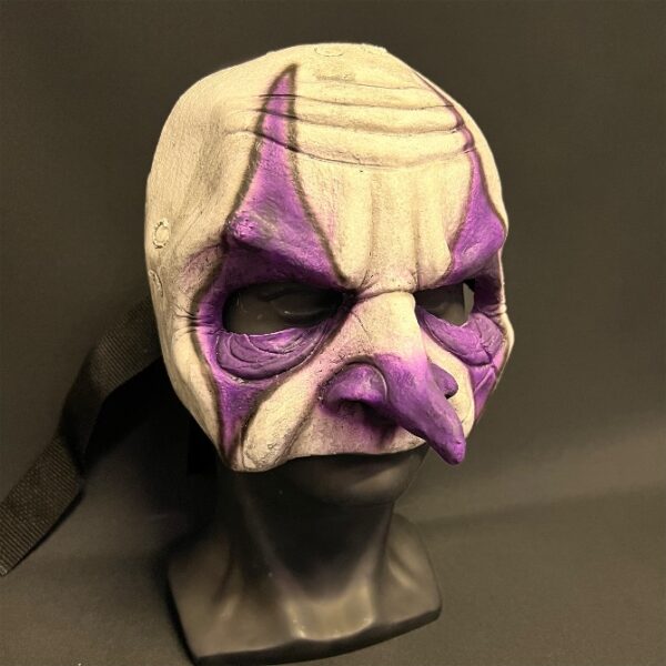 Imp clown halloween mask