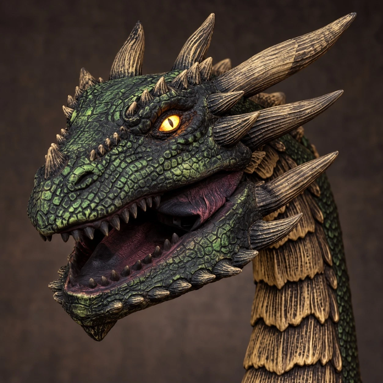 Animated Forest Dragon
