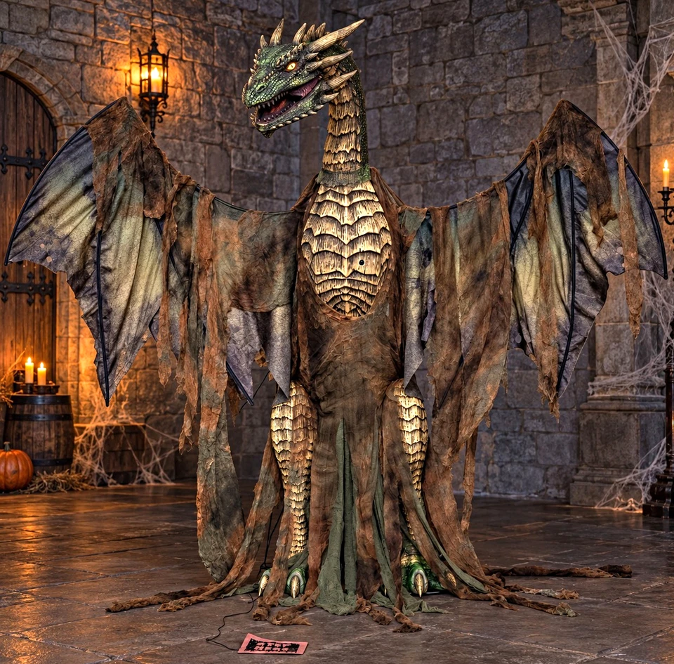Animated Forest Dragon