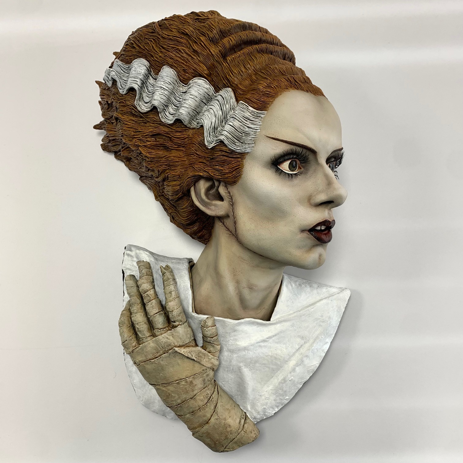 Black Heart Models Bride Of Frankenstein - 1:1 Scale Wall Hanger
