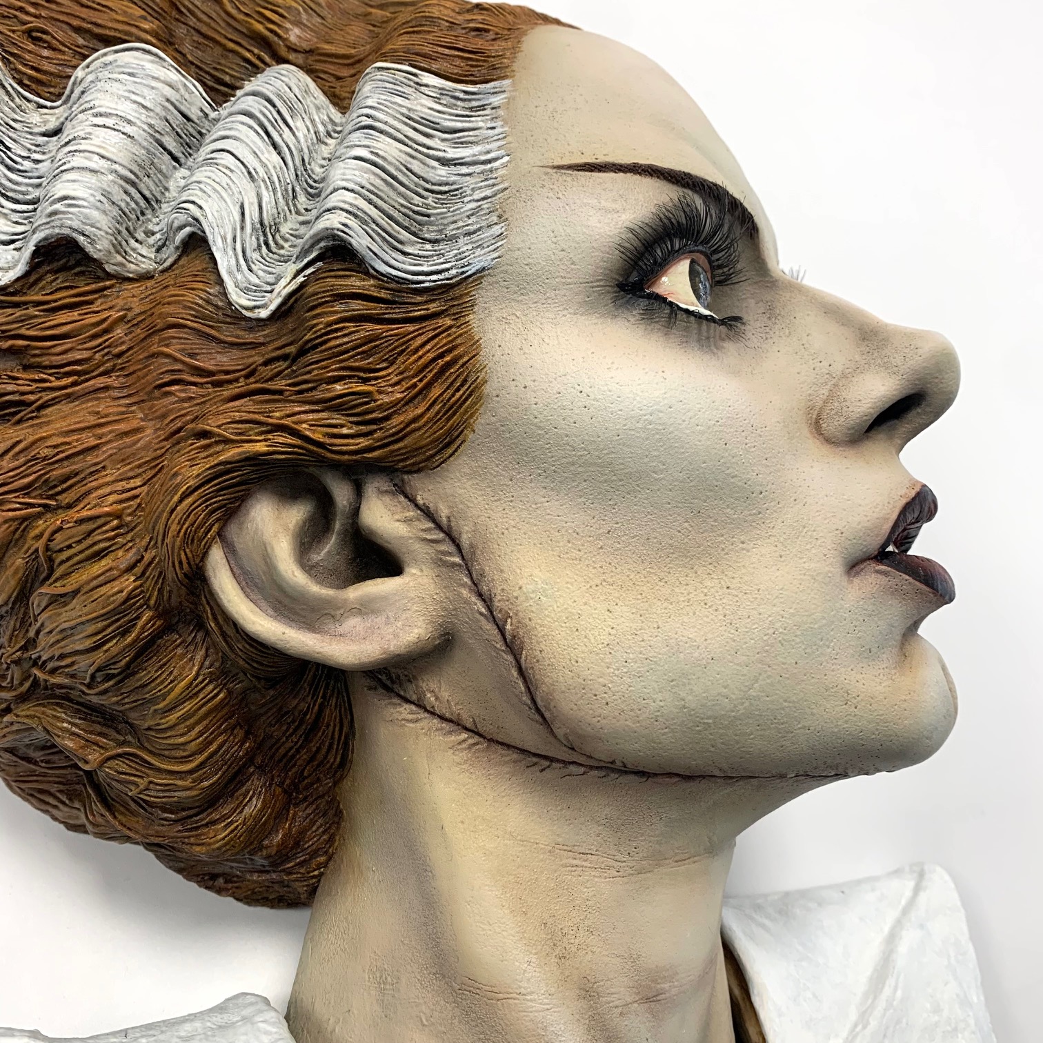 Black Heart Models Bride Of Frankenstein - 1:1 Scale Wall Hanger
