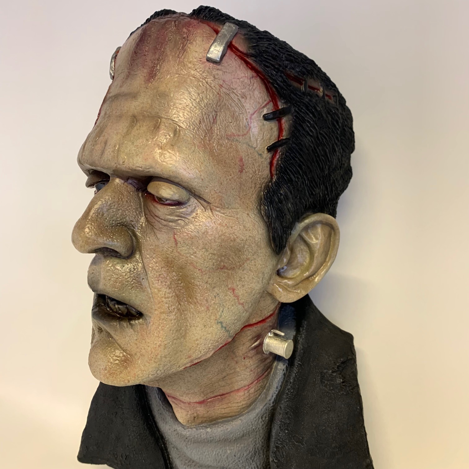 Black Heart Models 1:1 Scale Wall Hanger - Frankenstein