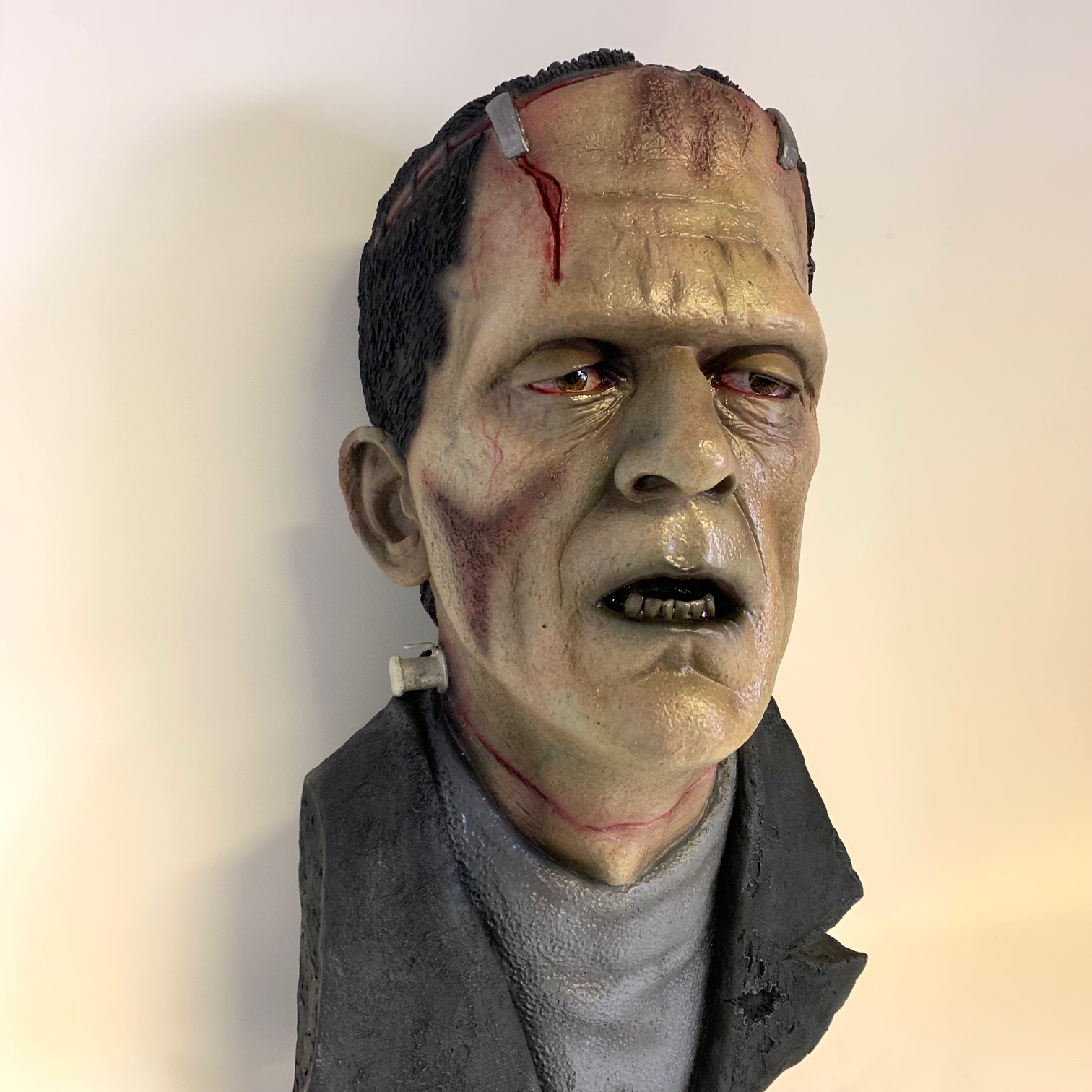 Black Heart Models 1:1 Scale Wall Hanger - Frankenstein