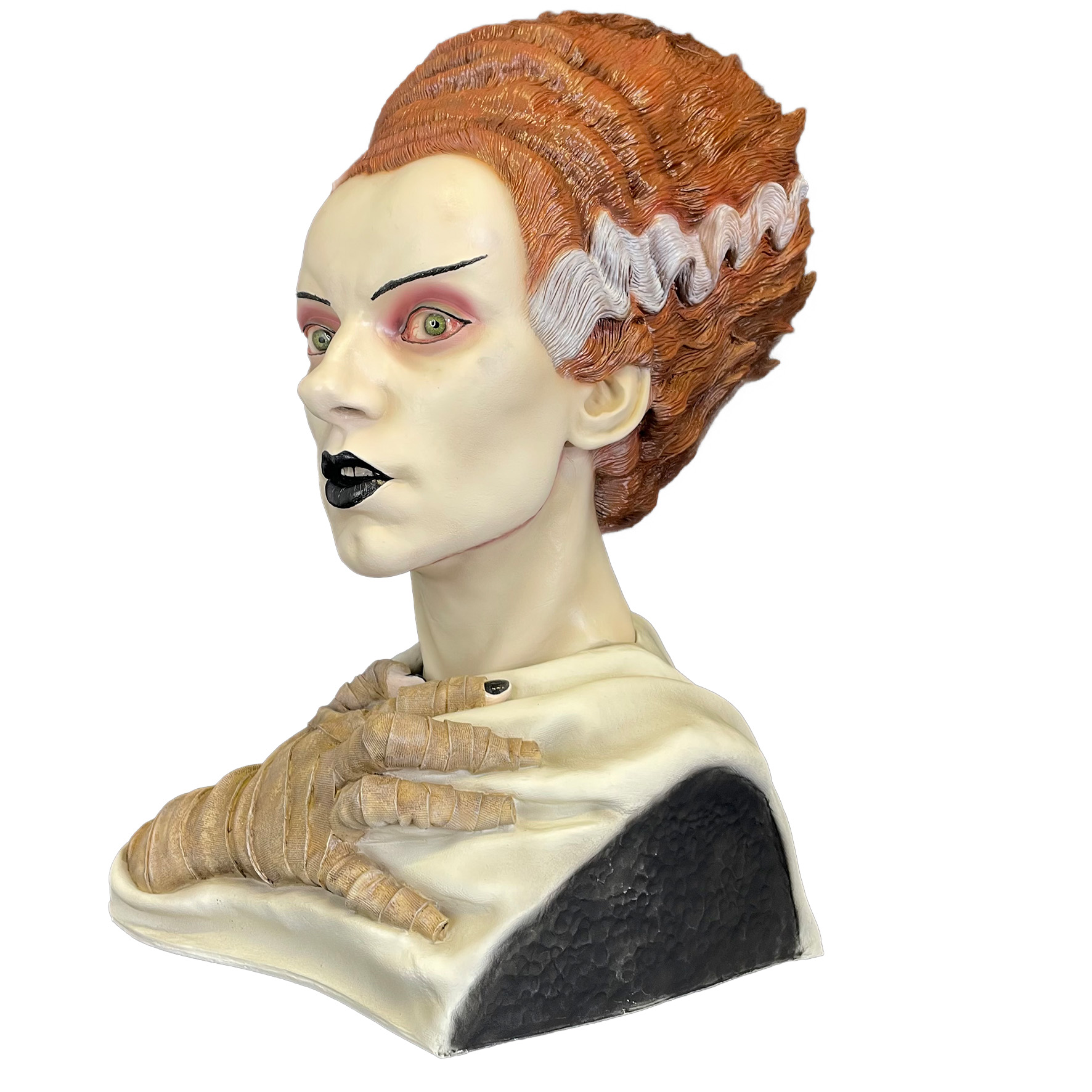 Black Heart Models 1:1 Scale 360 Series - Bride of Frankenstein Bust