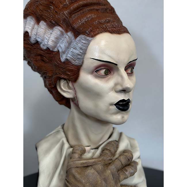 Black Heart Models 1:1 Scale 360 Series Bride of Frankenstein Bust