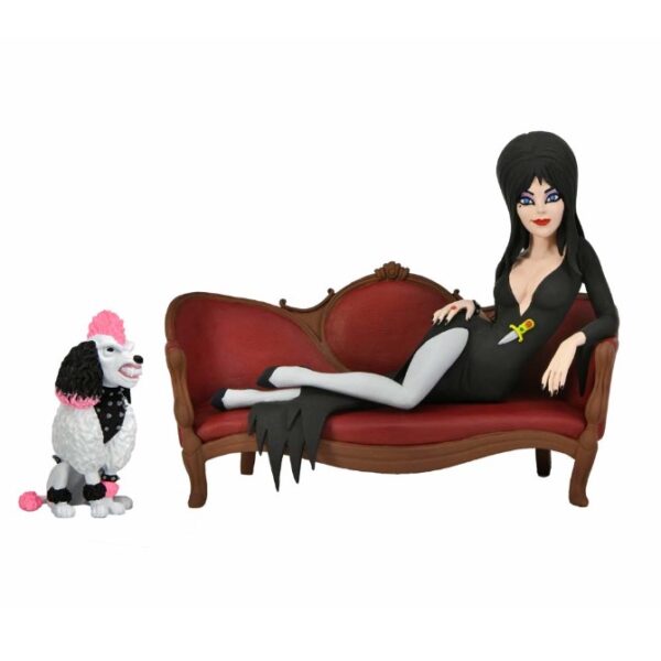 NECA Toony Terrors 6" Figure - Elvira on Couch Box Set