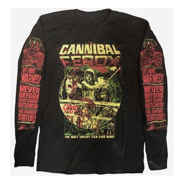 Pallbearer Press - Cannibal Ferox - Long Sleeve Shirt