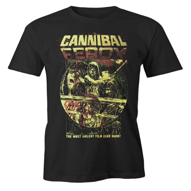 Pallbearer Press - Cannibal Ferox - T-Shirt