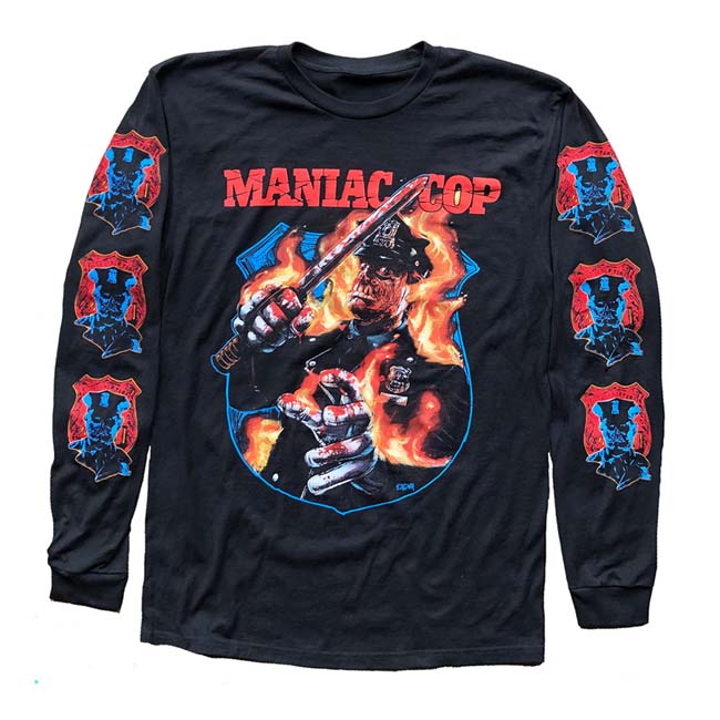 Pallbearer Press - Maniac Cop Long Sleeve Shirt