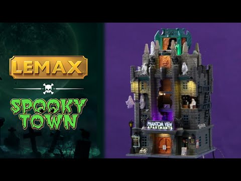 Lemax Spooky Town - Phantom View Apartments