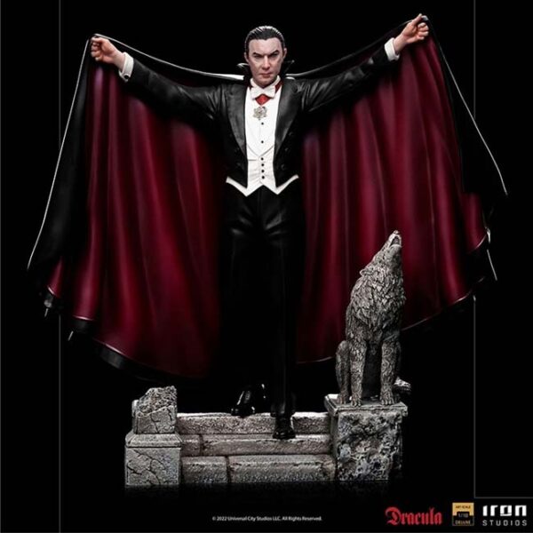 IRON STUDIOS - Universal Monsters Dracula 1/10 Deluxe Statue 