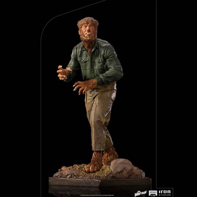 IRON STUDIOS - Universal Monsters Wolf Man 1/10 Statue