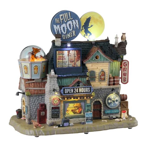 Lemax Spooky Town - The Full Moon Diner