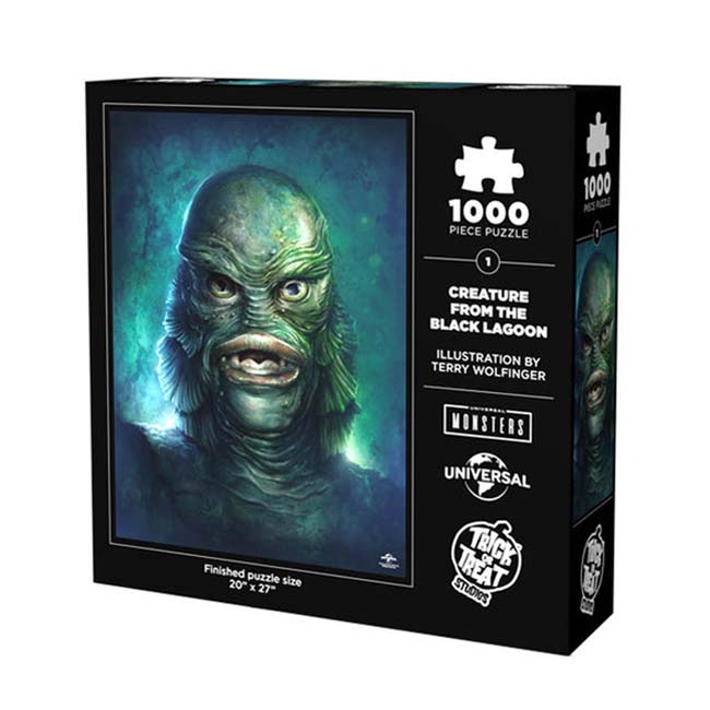 Creature From The Black Lagoon Jigsaw Puzzle
