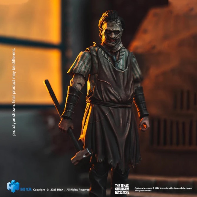 HIYA Texas Chainsaw Massacre (2003) - Leatherface 1:18 Scale Action Figure