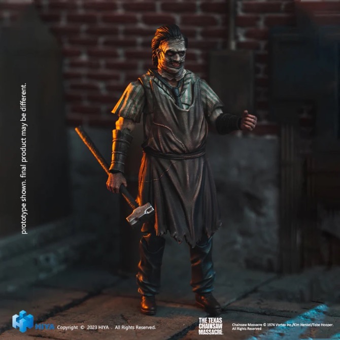 HIYA Texas Chainsaw Massacre (2003) - Leatherface 1:18 Scale Action Figure