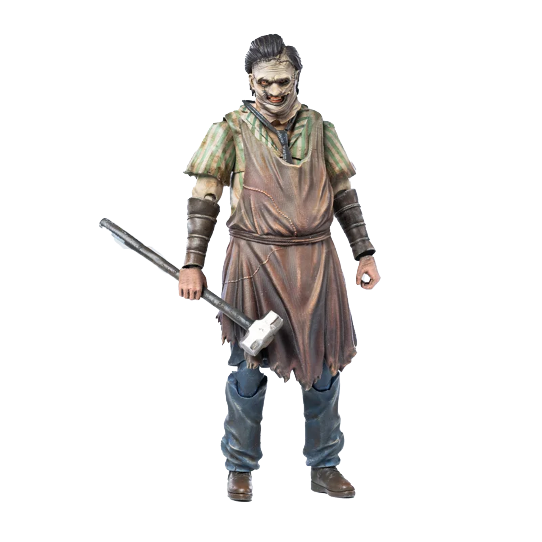 HIYA Texas Chainsaw Massacre 1:18 Scale Leatherface Action Figure - 2003 Killing Mask