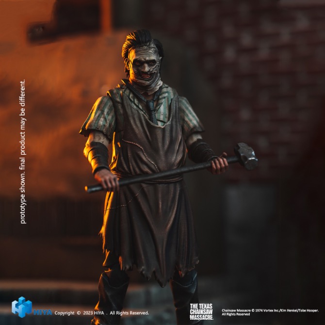 HIYA Texas Chainsaw Massacre (2003) - Leatherface 1:18 Scale Action Figure