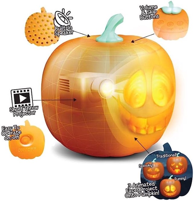 ANIMAT3D Jabberin' Jack Orange Pumpkin (IMPERFECT)