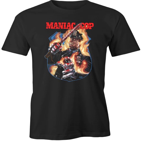 Pallbearer Press - Maniac Cop - T-Shirt-0