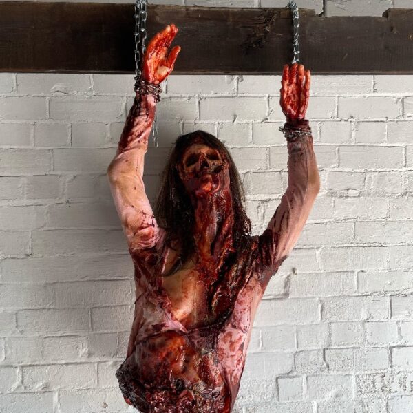 Life Size Hanging Body - Female Torso - horror body
