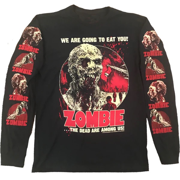 Pallbearer Press - Zombie Fulci - Long Sleeve Shirt