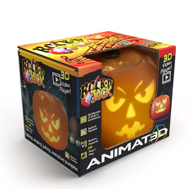 ANIMAT3D Rock n' Jack Pumpkin